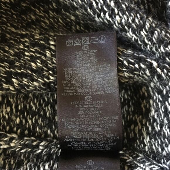 HOBBS London Cotton Turtleneck Long Sleeve Midi Sweater Dress 6 - Picture 10 of 13